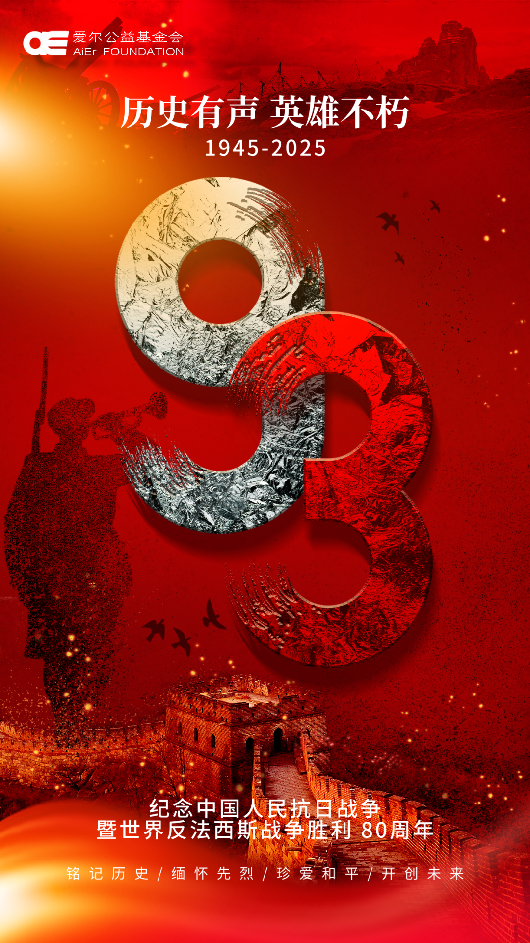 纪念中国人民抗日战争暨世界反法西斯战争胜利80周年